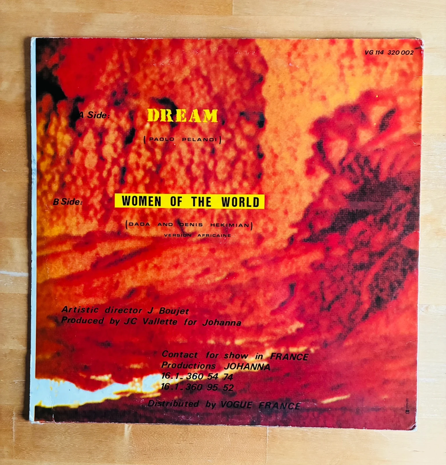 Maxi 45T vinylplaat Dada Dream. – photo 2
